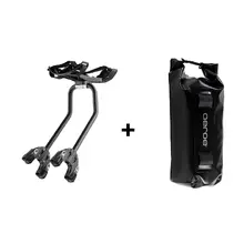 Aeroe Spider Rear Rack & 12L Dry Bag Combo